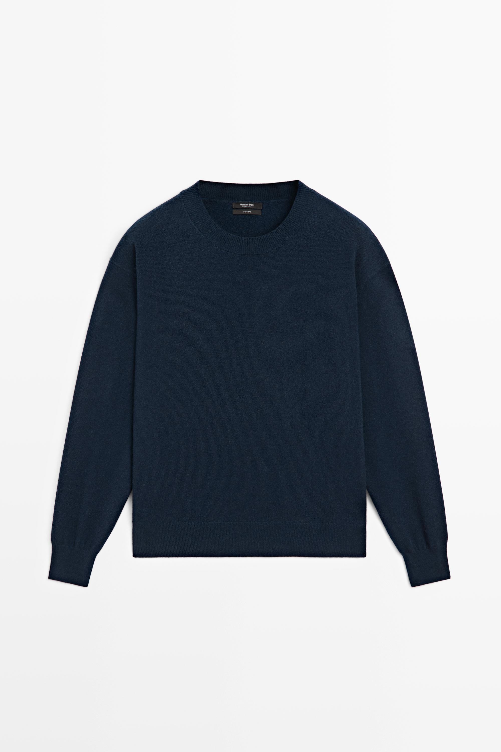 Pull 100 % cachemire manches longues
